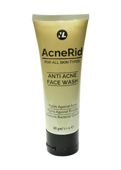 Acnerid Anti Acne Facewash with natural botanical extracts for smoother, clearer skin